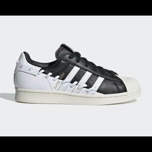 DECO-STITCHED ADIDAS SUPERSTAR SHOES